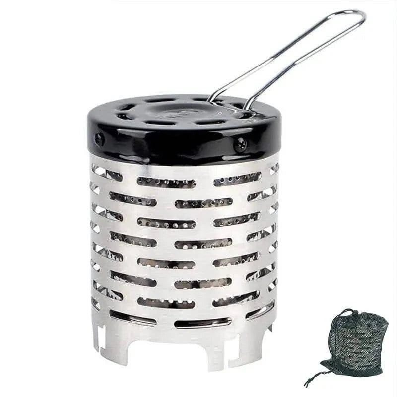 Floral Prints Mini Gas Heater Stove Wear-resistant Outdoor Camping Portable Steel Warmer Heating Cover Equipment Floral Prints Mini Gas Heater Stove Wear-resistant Outdoor Camping Portable Steel Warmer Heating Cover Equipment