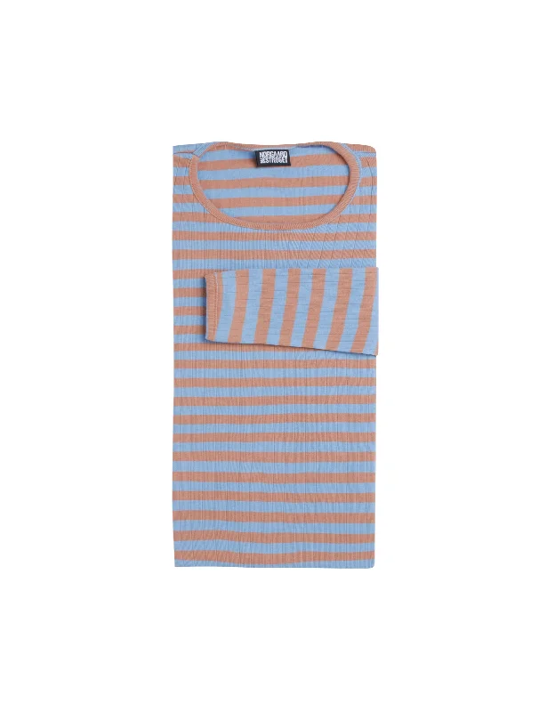 Cozy Dress 101 Broadway, Camel/Light Blue