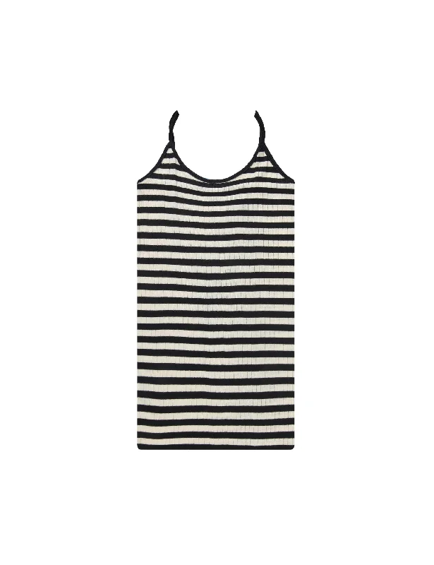 Fashion Concept NPS Strap Top Broadway, Black/Ecru