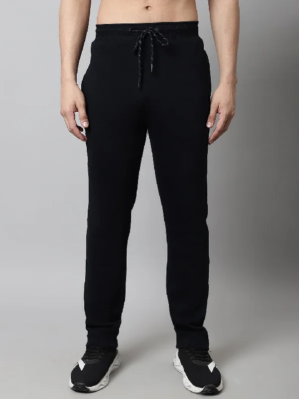 Fashion Pioneer Mens Navy Track Pant