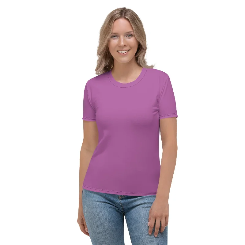 Sports Design Mulberry Purple T-shirt
