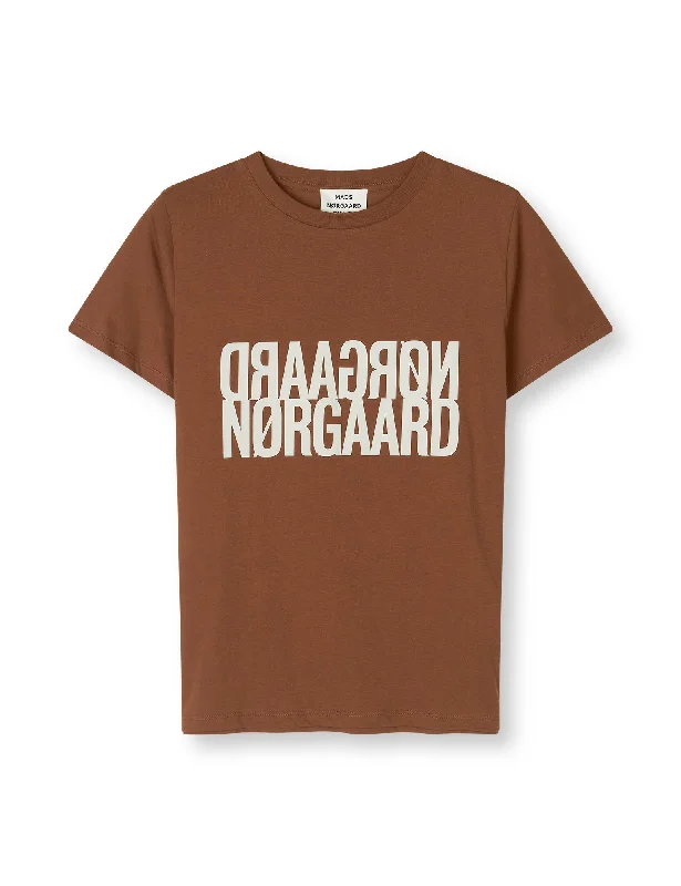Chic Outfits Single Organic Trenda P Tee, Cambridge Brown
