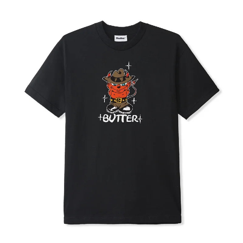 All-Day Outfits Butter Devil T-Shirt - Black