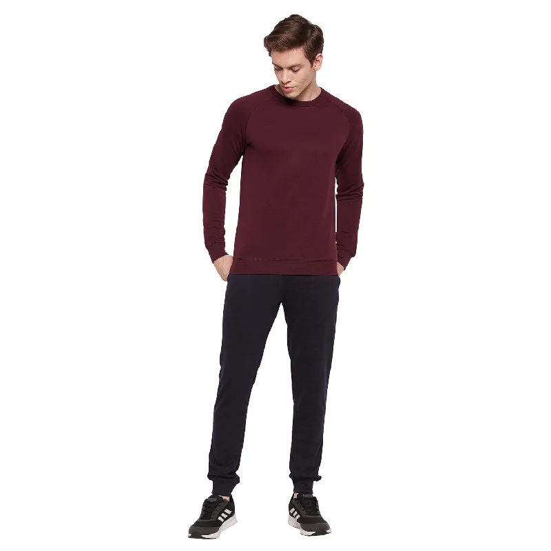 Bright Colors Men Maroon Tracksuit