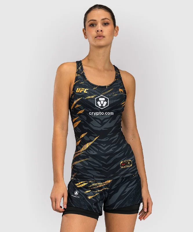 Everyday Outfits UFC Fusion by Venum Authentic Fight Night Women’s Fitted Tank With Shelf Bra - Champion