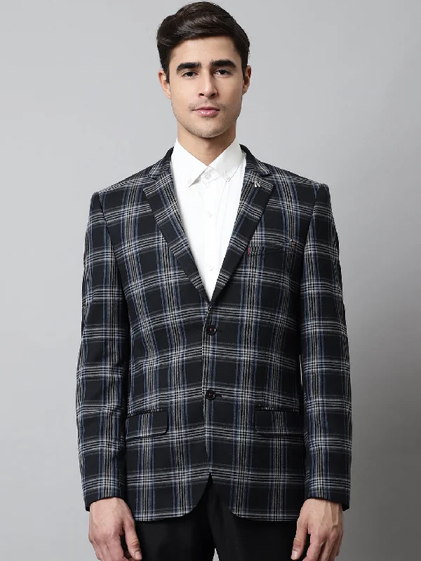 Fresh And Elegant Mens Black Blazer