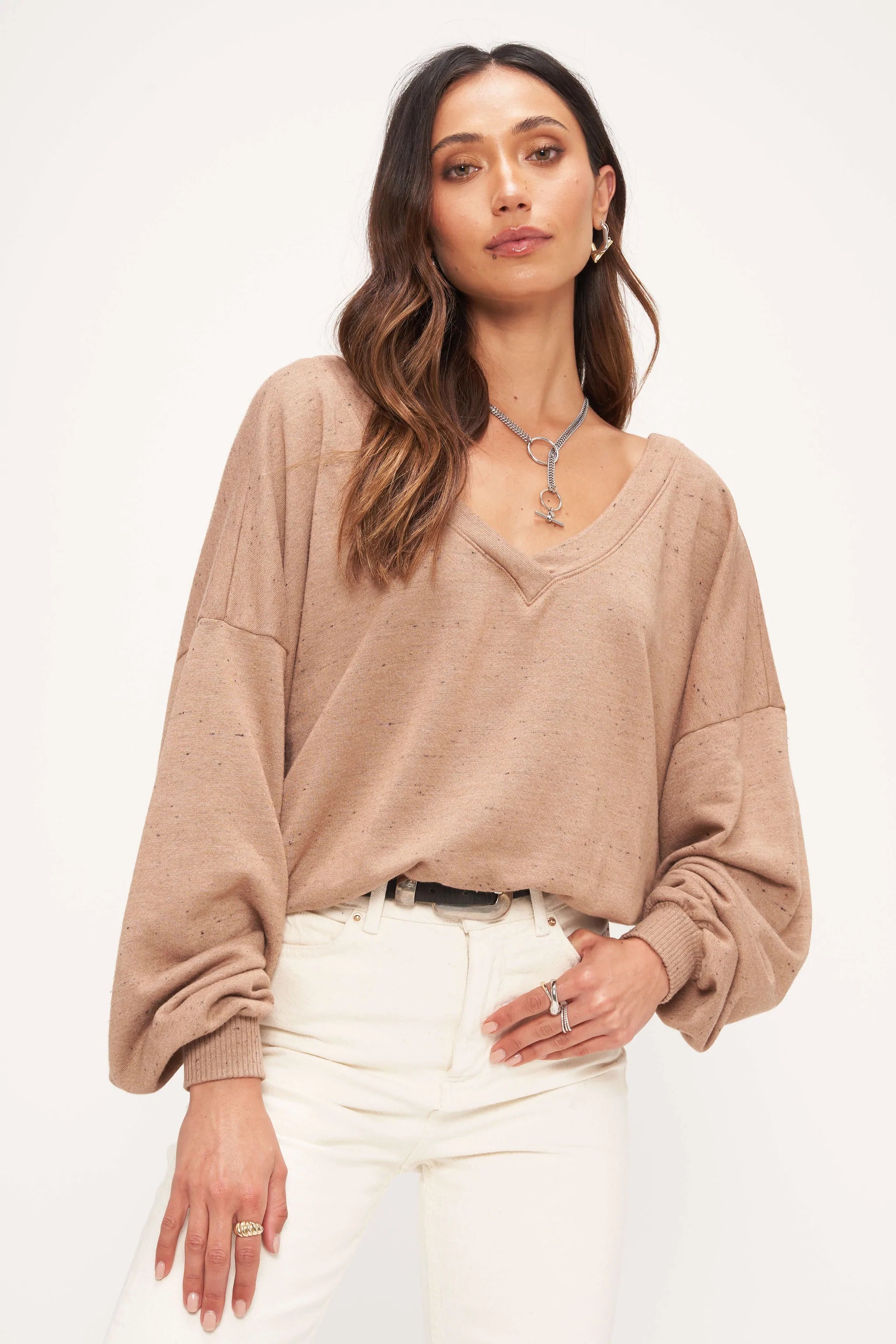 Ultra-lightweight Cloud 9 Low Back Sweatshirt