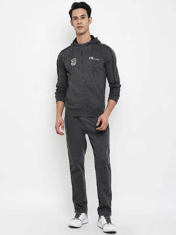 High-end Customization Men Grey Tracksuit
