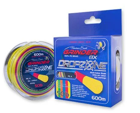 High-end Design 600M - Grinder DropZone 8X Multi Colour Braid