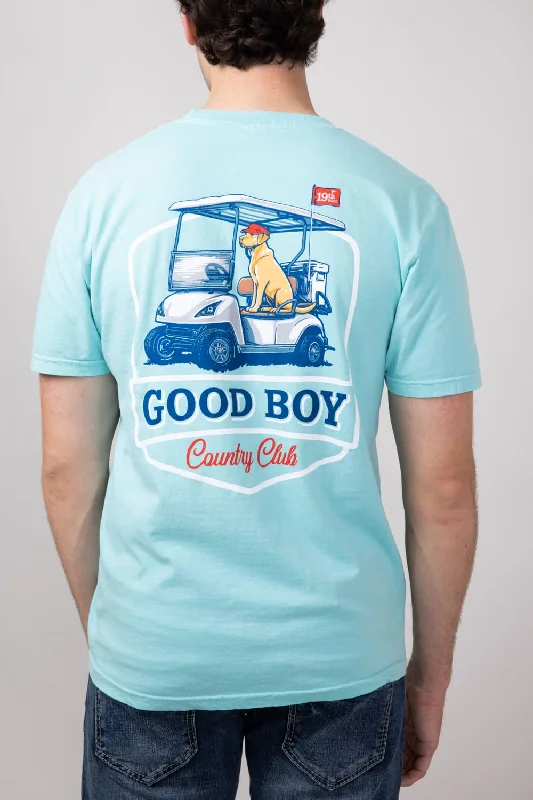 Fresh And Capable Country Club Dog T-Shirt for Men in Mint | 2208-MINT
