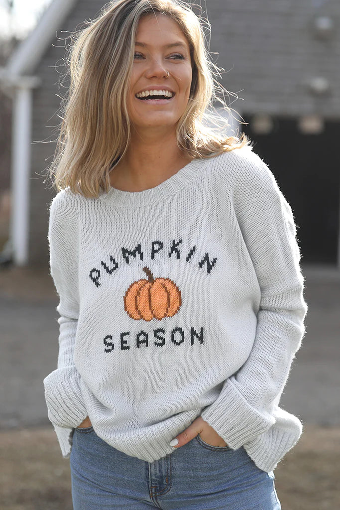 High-end Wear Pumpkin Season Lightweight Crew