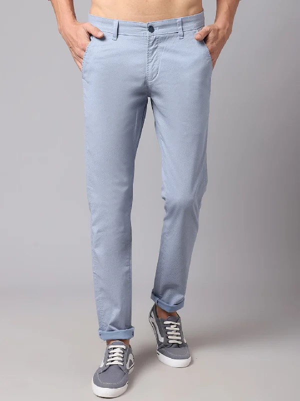 Cozy Outfit Mens Light blue Trouser