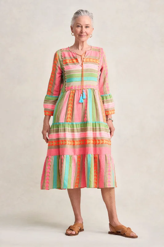 Trendy Items Fluoro Jacquard Dress