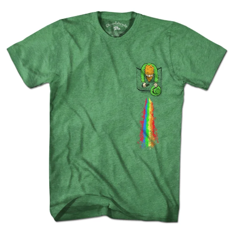 High-end Sense Pocket Leprechaun T-Shirt