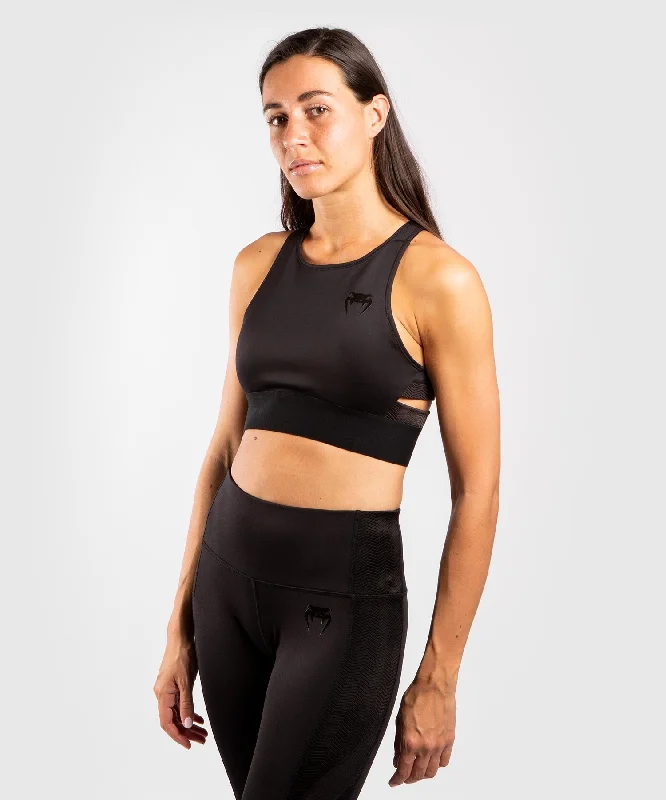 Lazy Style Venum G-Fit Sport Bra - Black/Black