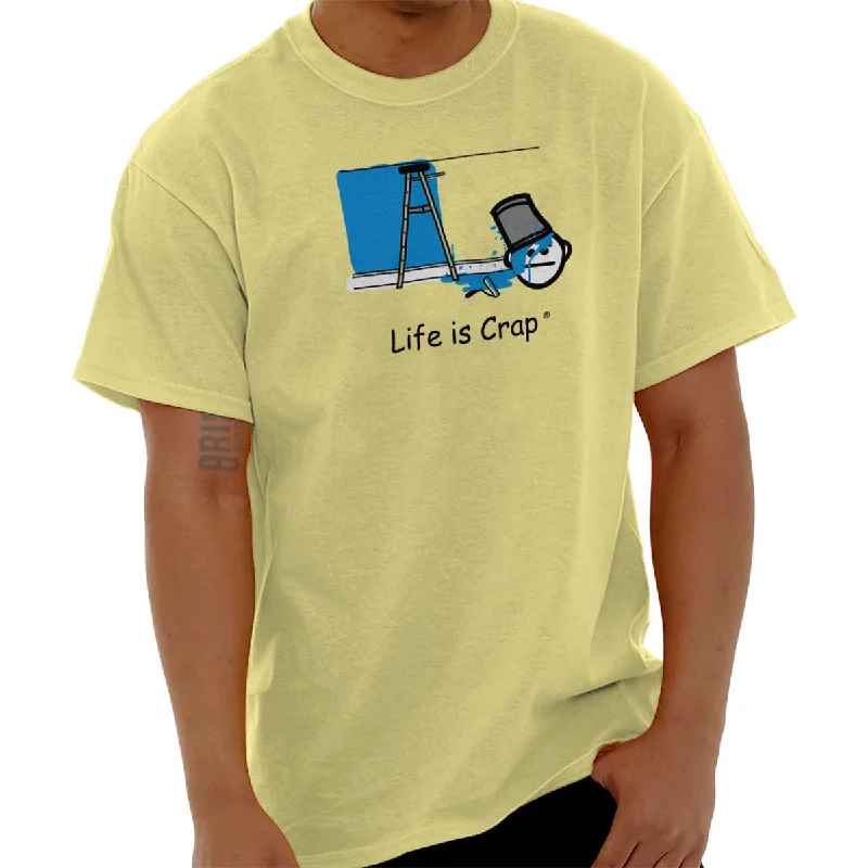 Advanced Design Spilled Paint T-Shirt