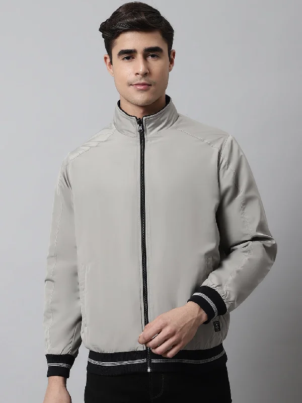 Cozy Look Mens Grey Reversible Jacket