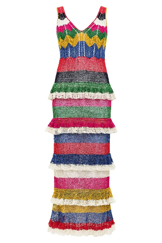 Exquisite Fabrics Crochet Dress - Final Sale