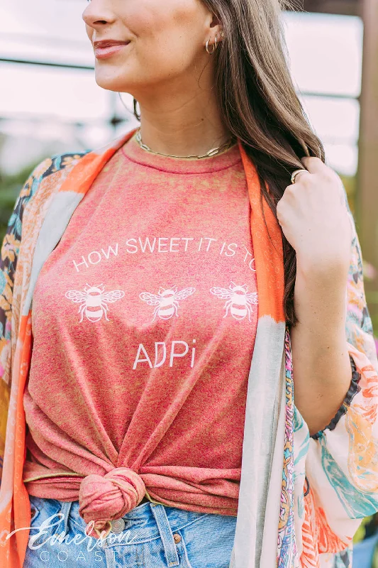 Casual Street Alpha Delta Pi How Sweet It Is Recruitment Tee