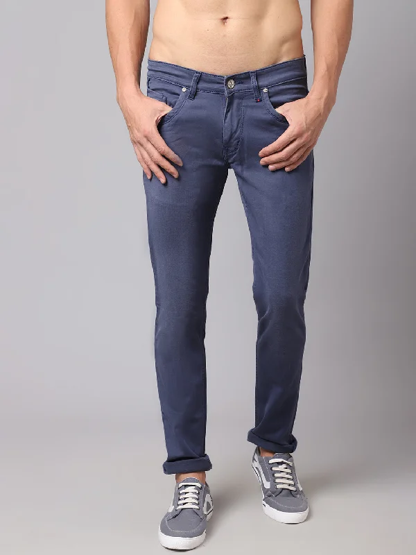 Relaxed Tops Mens Blue Denim