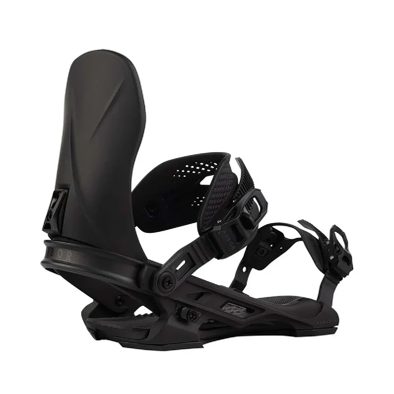 High Street Fashion Arbor 2025 Hemlock Snowboard Bindings - Black