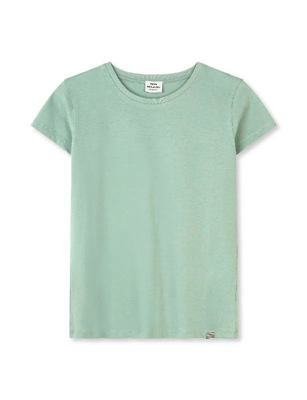 Weekend Style Organic Jersey Tuvina Tee FAV, Jadeite
