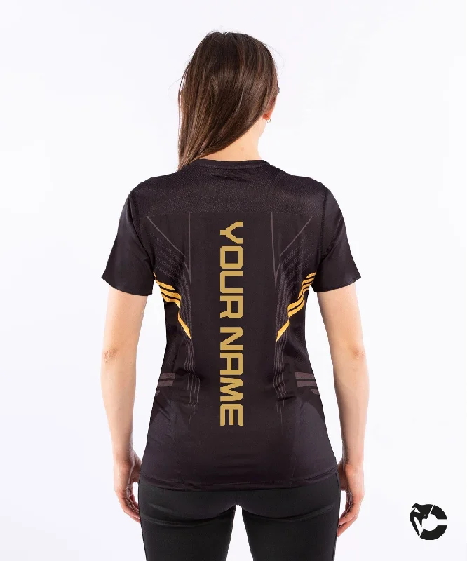 Soft Wear UFC Venum Personalized Authentic Fight Night Women's Walkout Jersey - Champion Soft Wear UFC Venum Personalized Authentic Fight Night Women's Walkout Jersey - Champion
