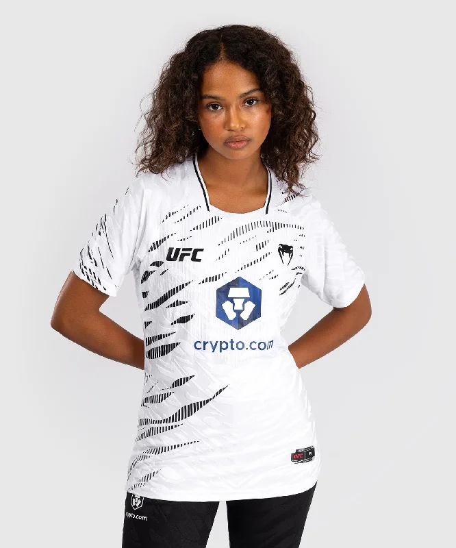 Unique Design UFC Fusion by Venum Authentic Fight Night Women’s Walkout Jersey - White Unique Design UFC Fusion by Venum Authentic Fight Night Women’s Walkout Jersey - White