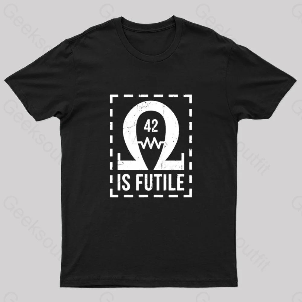 Diamond Series Resistance is Futile Nerd T-Shirt