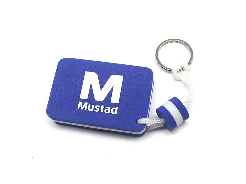 Moisture wicking Mustad Floating Key Chain