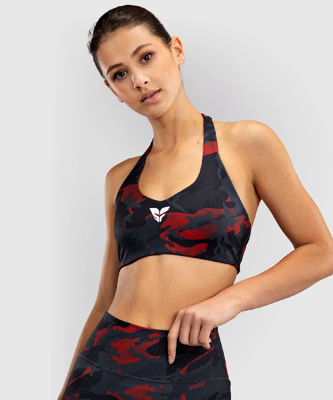 Casual Chic Venum X Sophia Rose Women’s Sports Bra - Urban Red Camo