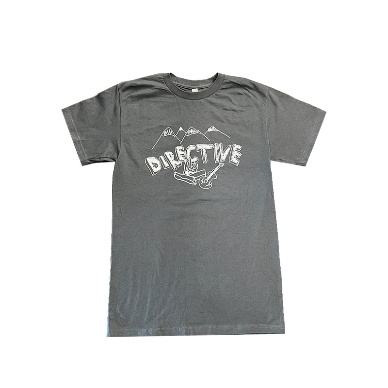 Minimalism Directive Camp T-Shirt - Charcoal