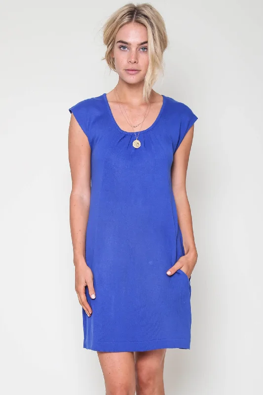 Leisure Sports Tarah Knit Dress in Royal
