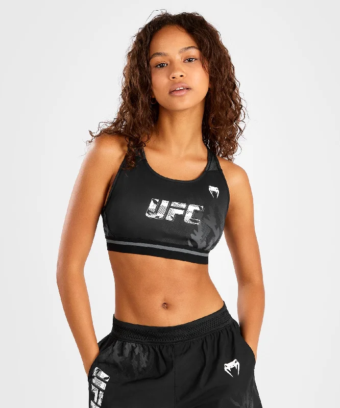 Dessert Matching UFC Venum Authentic Fight Week Women's Sport Bra - Black