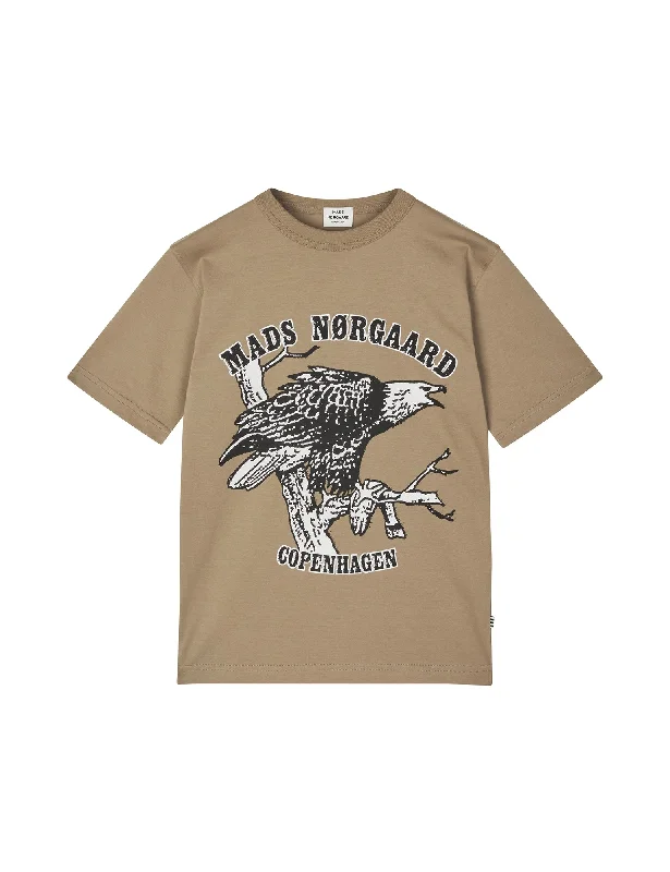 Fresh Wear Printed Tee Theo Tee, Lead Gray