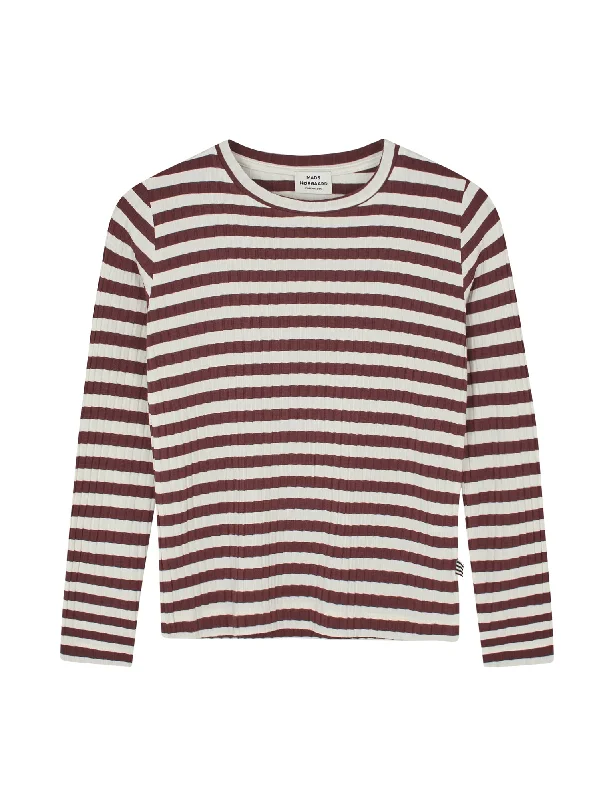 Fresh And Simple 5x5 Classic Stripe Talika Top, Sassafras/Vanilla Ice