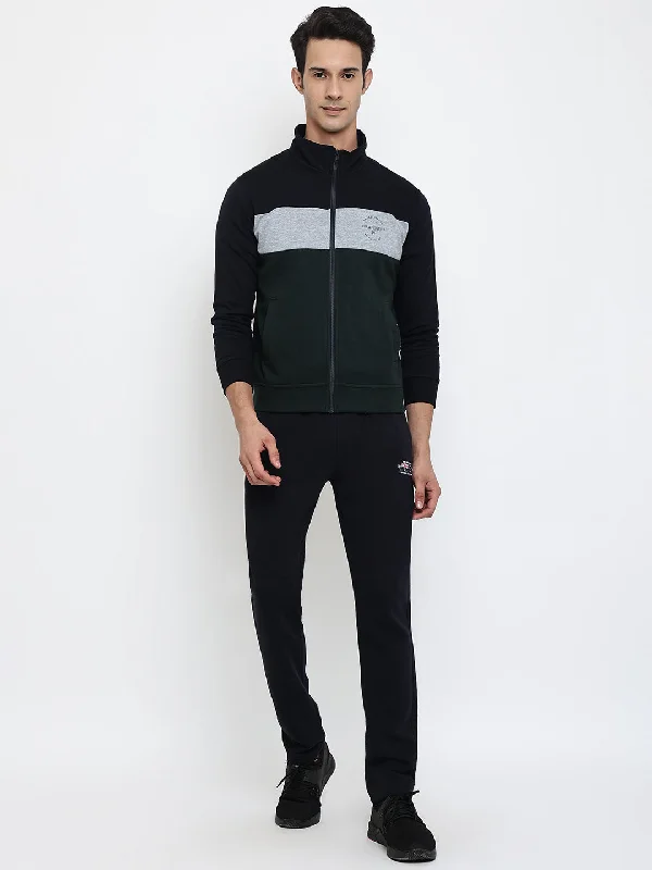 High Street Fashion Men Green Tracksuit