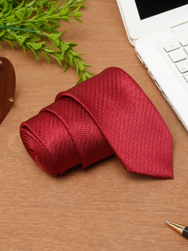 High-quality Design Men's Red Fashion Broad Tie