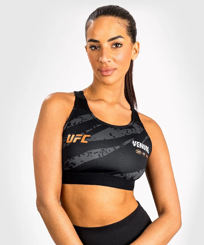 All-Day Comfort UFC Adrenaline by Venum Fight Week Women’s Sports Bra - Urban Camo
