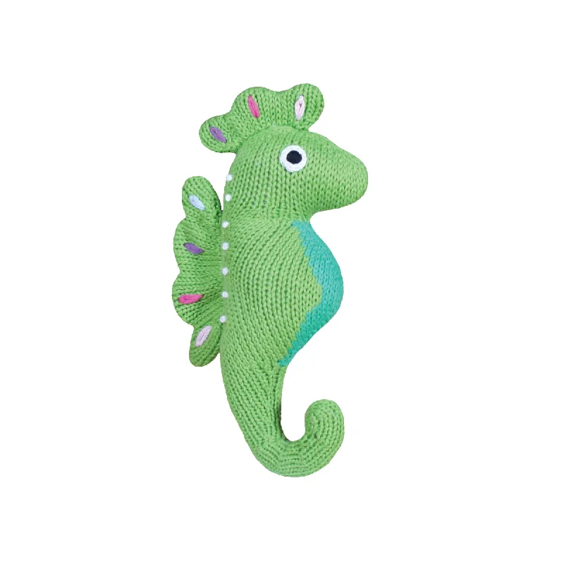 Noble And Elegant Seahorse Rattle 6"
