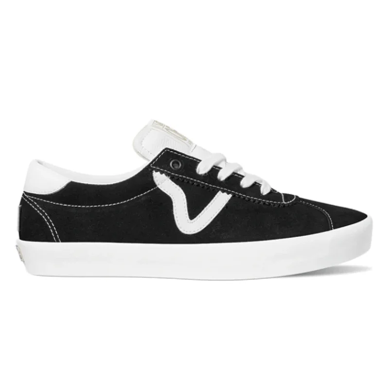 Romantic And Fresh Vans Skate Sport Shoes - Black / White
