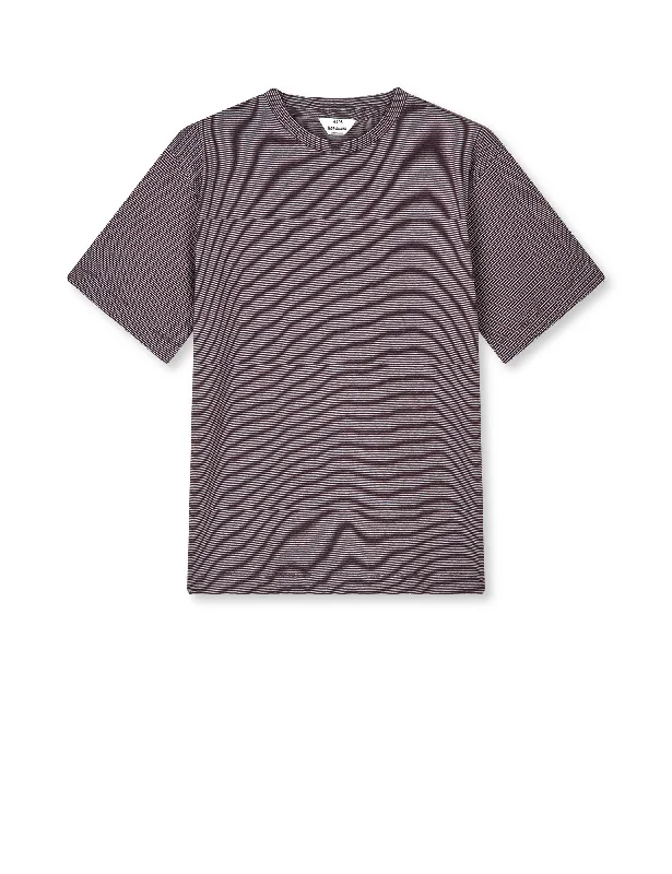 Street Cool Crisp Jersey Dassel Tee, Plum Perfect/Iced Aqua