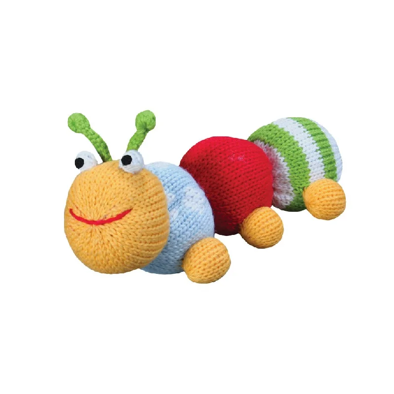 Spring Fashion Caterpillar Rattle 7"