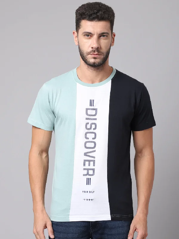 Exquisite Tailoring Men Green T-Shirt