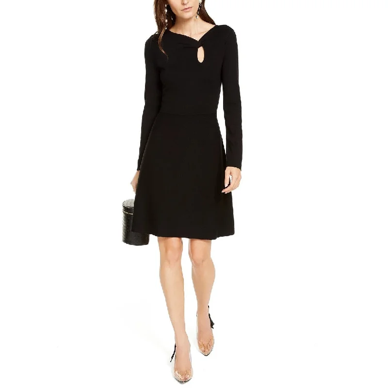 Knowledge And Elegance INC International Concepts Women's Sweater Dress Black Size L - Large Knowledge And Elegance INC International Concepts Women's Sweater Dress Black Size L - Large