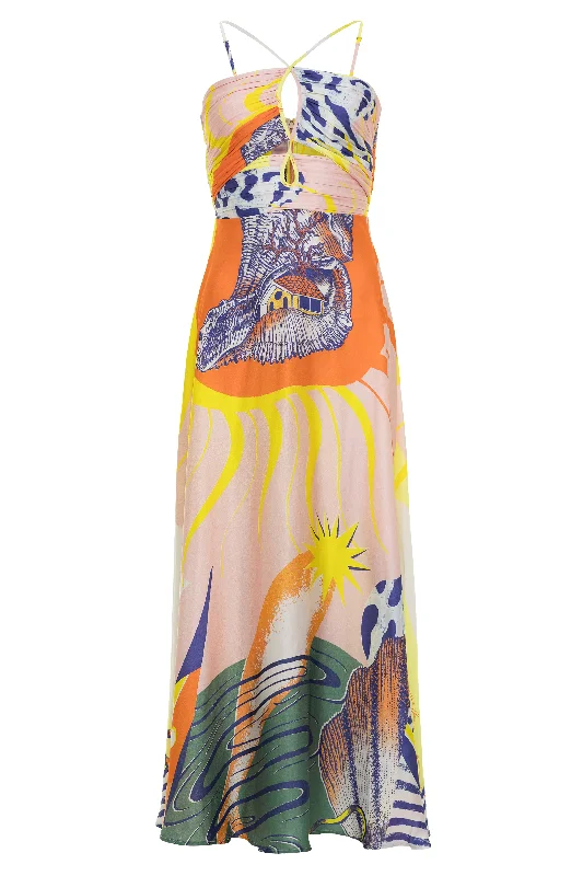 Celebrity Style Carmen Dress - Final Sale