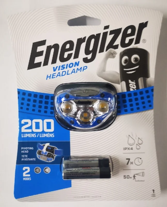 Chic Lounge Energizer Vision Headlamp 200 Lumens