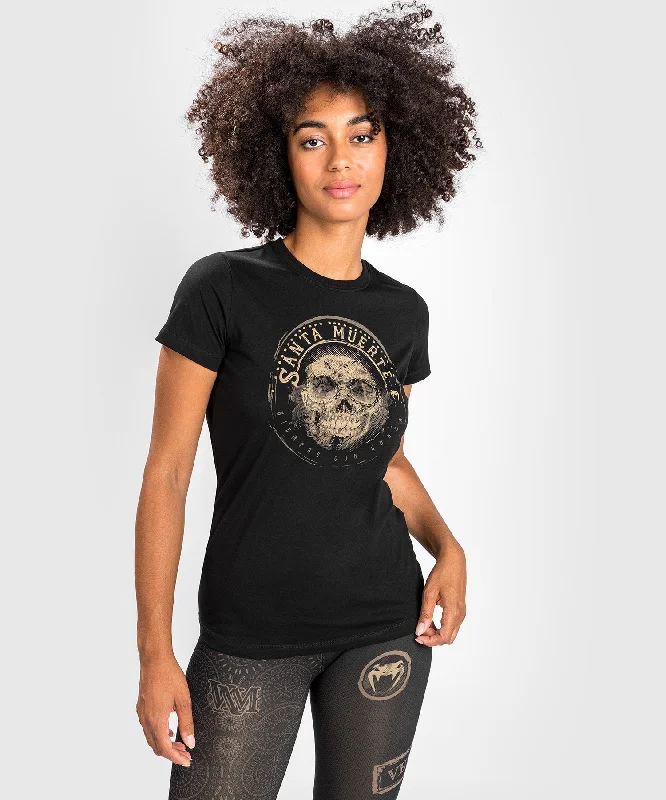 Effortless Wear T-shirt Santa Muerte Dark Side Venum Woman - Black/Brown