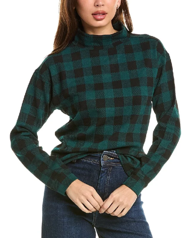 Comfortable Fashion Looks beachlunchlounge Tameron Plaid Sweater