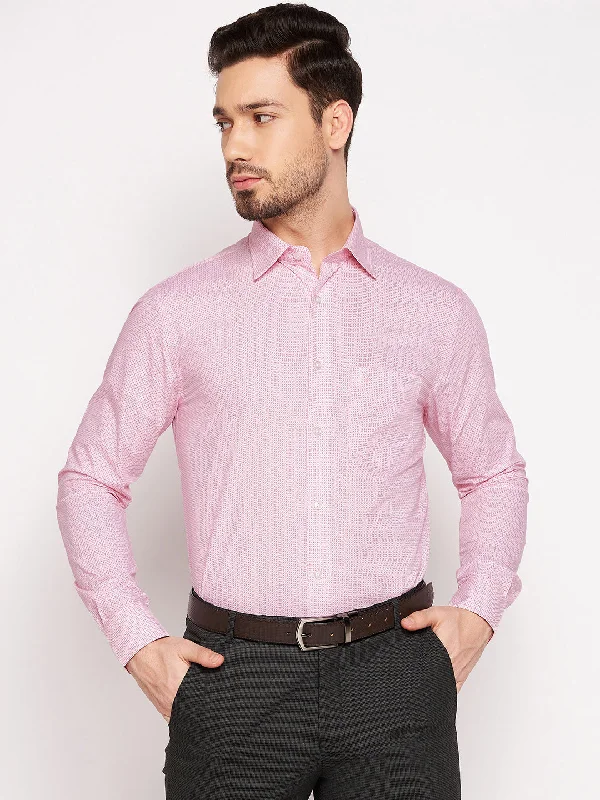Personalized Wear Mens Pink Shirt